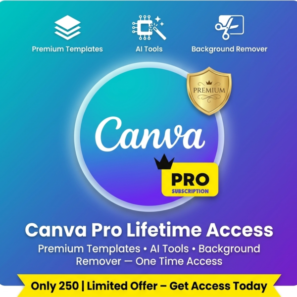 Canva Pro – Lifetime Access