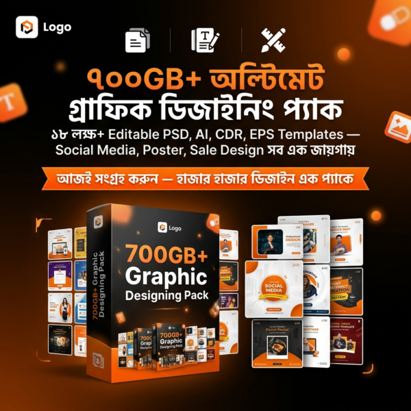 Graphic Designers Goldmine – 18 Lakh+ Editable Templates Collection