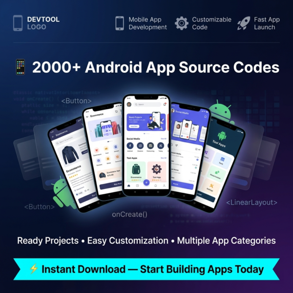 Android App Source Codes 2000+